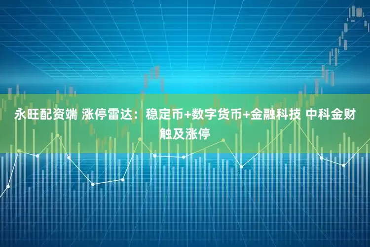 永旺配资端 涨停雷达：稳定币+数字货币+金融科技 中科金财触及涨停