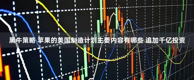 黑牛策略 苹果的美国制造计划主要内容有哪些 追加千亿投资