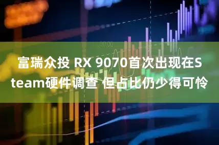 富瑞众投 RX 9070首次出现在Steam硬件调查 但占比仍少得可怜